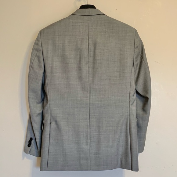 Tommy Hilfiger 100% Wool Men’s or Boy’s Gray Formal Suit Coat Blazer 36 Short - Picture 7 of 16